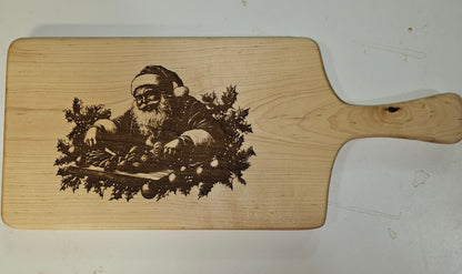 Santa Charcuterie Board